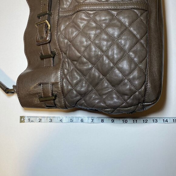 BURBERRY Enmore Quilted Brown Leather Bag - Picture 13 of 13